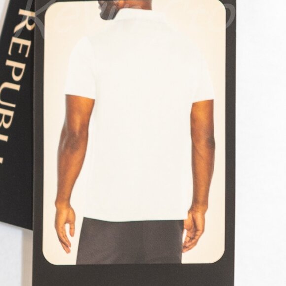 White Nwt Banana Republic Men’s Luxe Polo - Picture 6 of 6